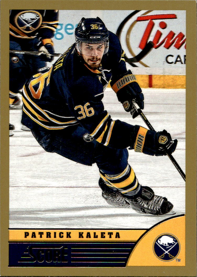 Gold PATRICK KALETA 13-14 Panini Score Hockey