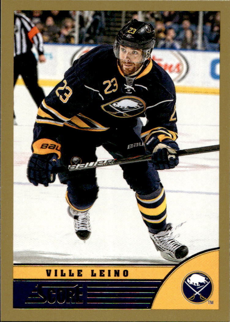 Gold VILLE LEINO 13-14 Panini Score Hockey