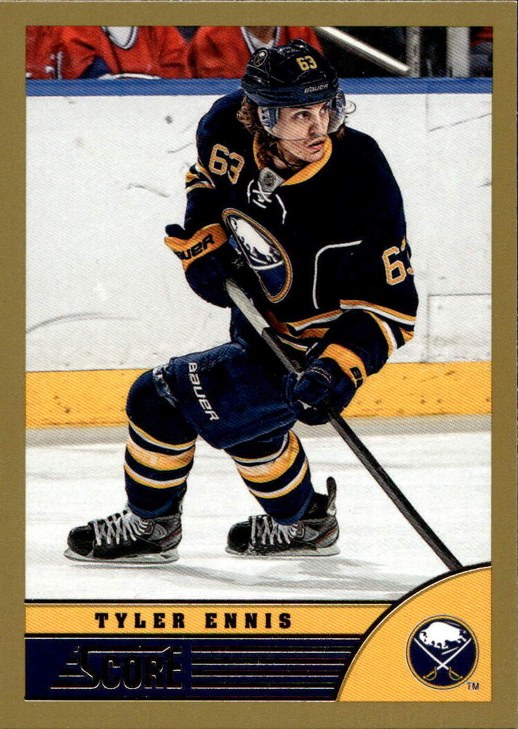 Gold TYLER ENNIS 13-14 Panini Score Hockey