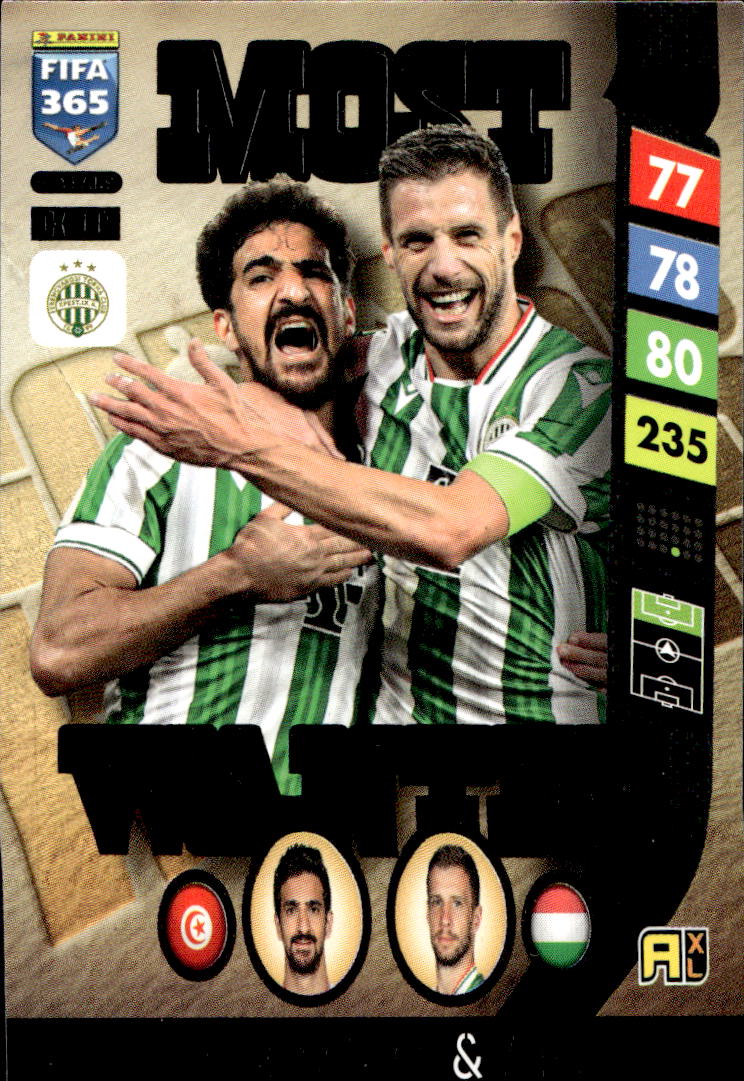 Most Wanted ROMDHANE/VARGA 2025 Panini FIFA 365
