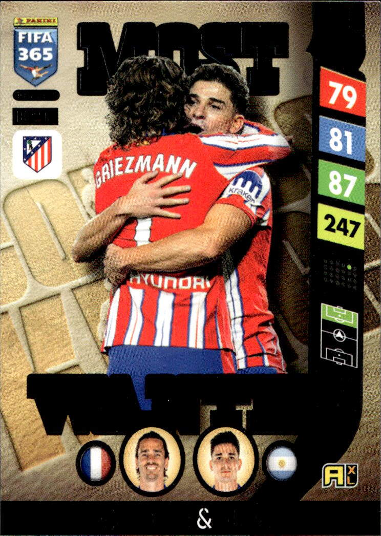 Most Wanted GREZMANN/ALVAREZ 2025 Panini FIFA 365