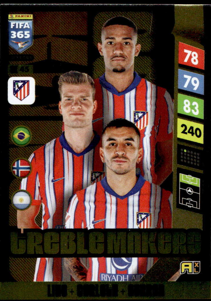 Treble Makers LINO/SORLOTII/CORREA 2025 Panini FIFA 365