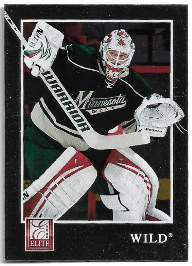 NIKLAS BACKSTROM 11-12 Panini Elite