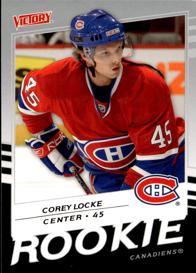 Rookie COREY LOCKE 08-09 UD Victory (horší růžek)