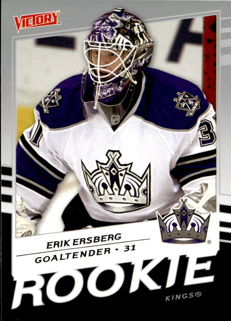 Rookie ERIK ERSBERG 08-09 UD Victory (horší růžek)