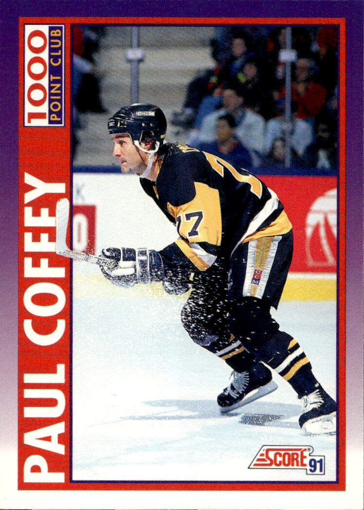 1000 Point Club PAUL COFFEY 91-92 Score American