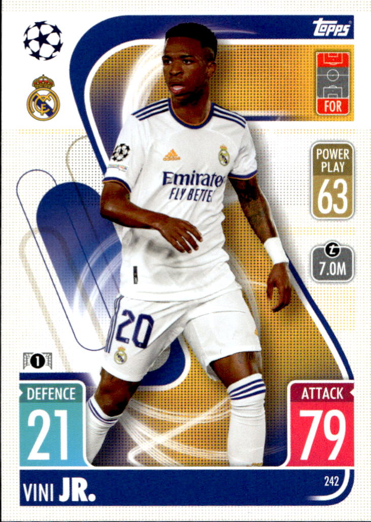 VINI JR. 21-22 Topps Match Attax UCL