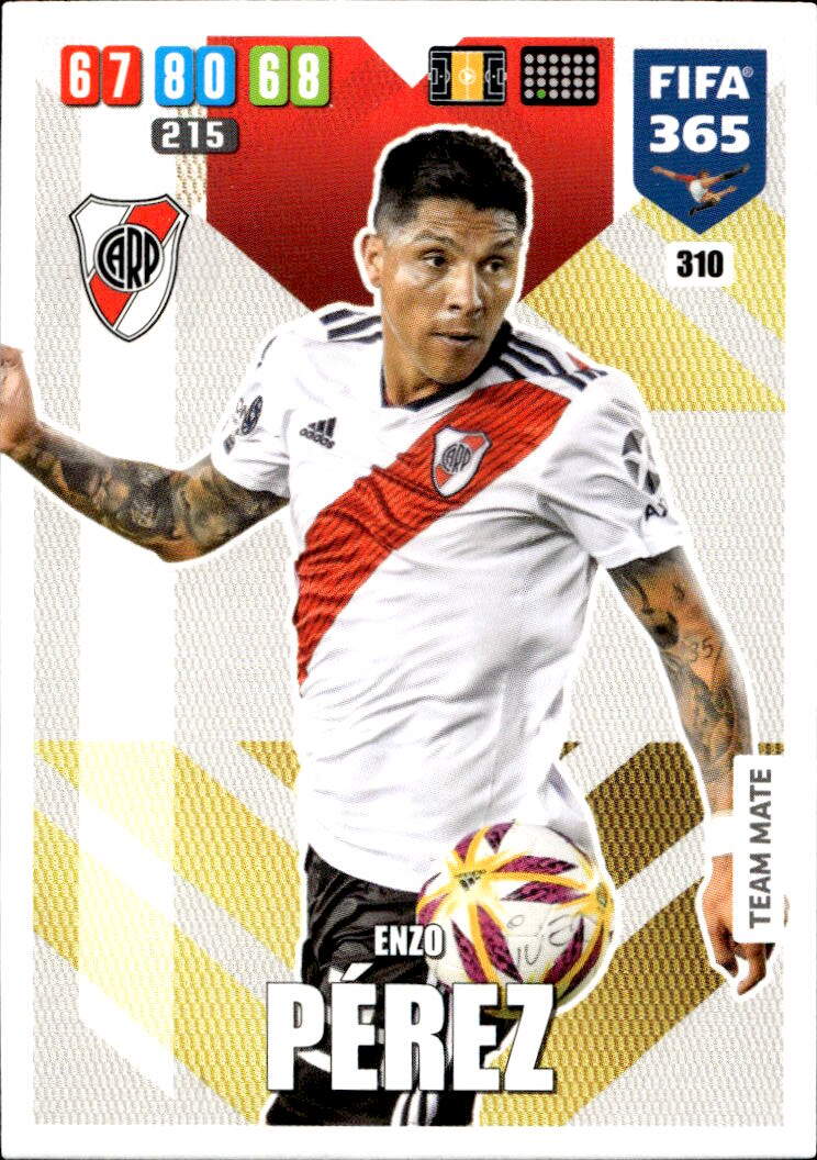ENZO PEREZ 2020 Panini FIFA 365