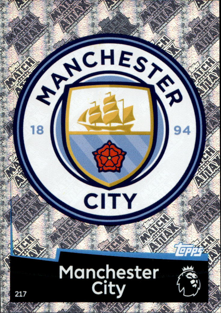 Club Badge MANCHESTER CITY 18-19 Match Attax Premier League