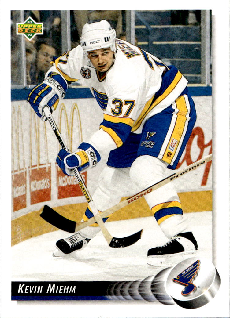 KEVIN MIEHM 92-93 Upper Deck