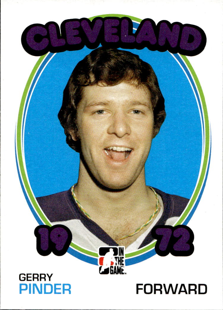 GERRY PINDER 09-10 In the Game 1972 The Year in Hockey