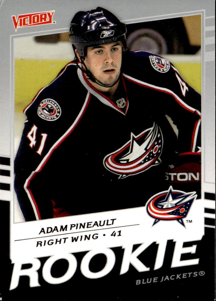Rookie ADAM PINEAULT 08-09 UD Victory (horší růžek)