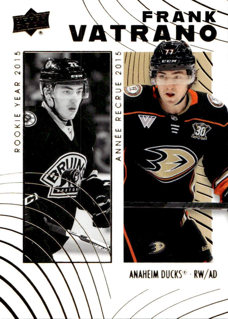 FRANK VATRANO 24-25 UD Tim Hortons Retrospective Rookies