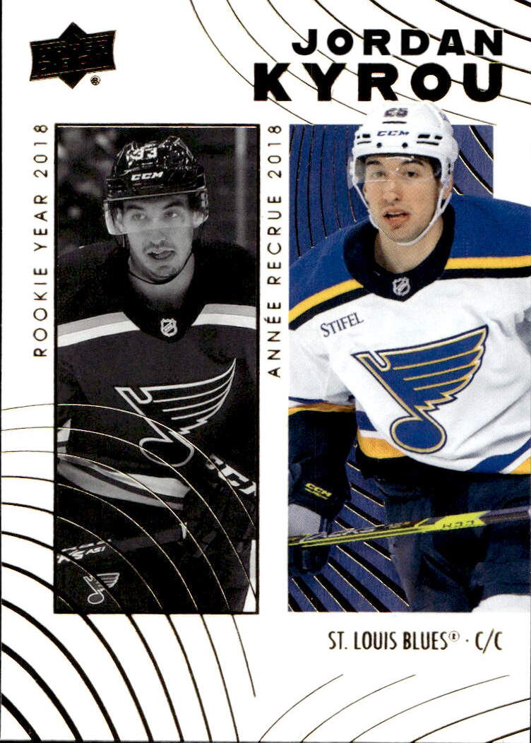 JORDAN KYROU 24-25 UD Tim Hortons Retrospective Rookies