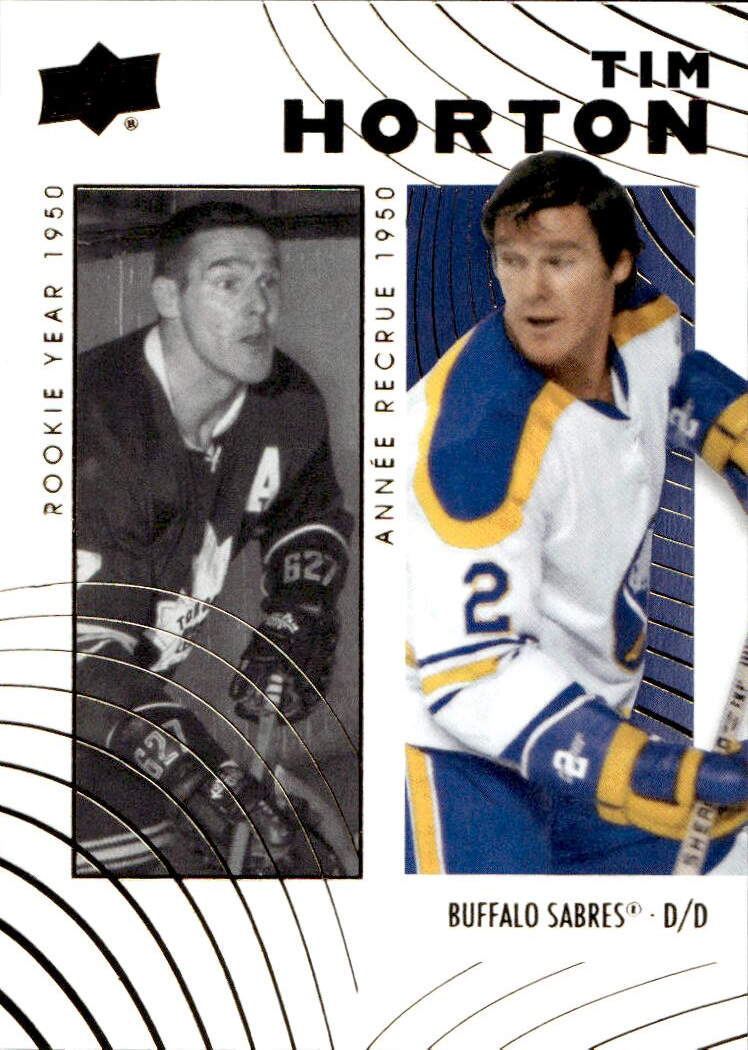 TIM HORTON 24-25 UD Tim Hortons Retrospective Rookies