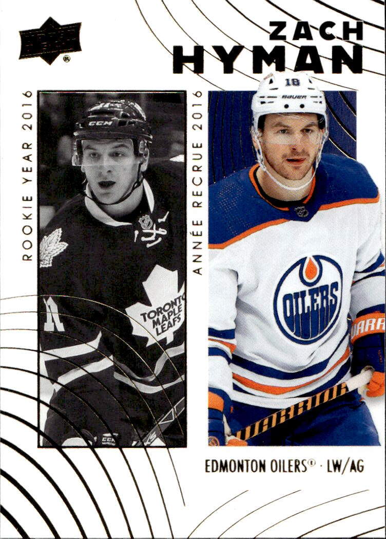 ZACH HYMAN 24-25 UD Tim Hortons Retrospective Rookies