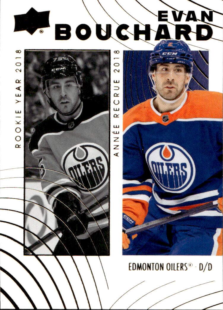 EVAN BOUCHARD 24-25 UD Tim Hortons Retrospective Rookies