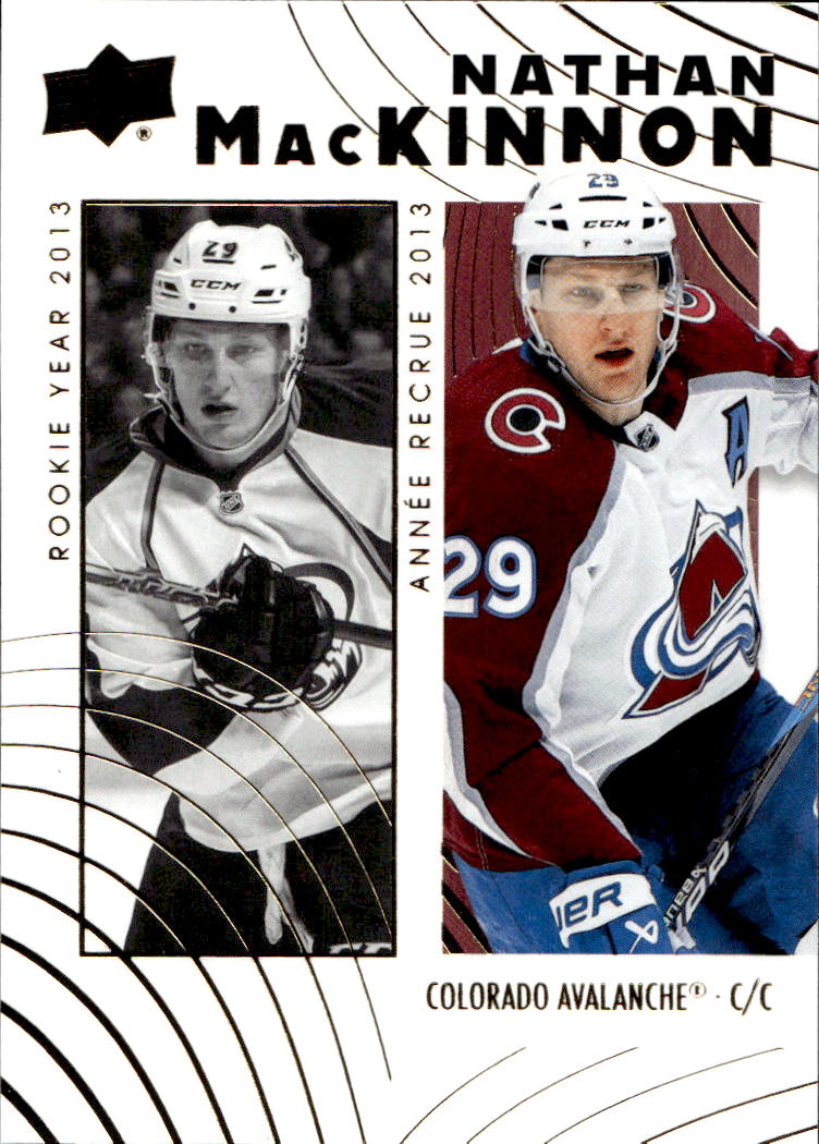 NATHAN MACKINNON 24-25 UD Tim Hortons Retrospective Rookies