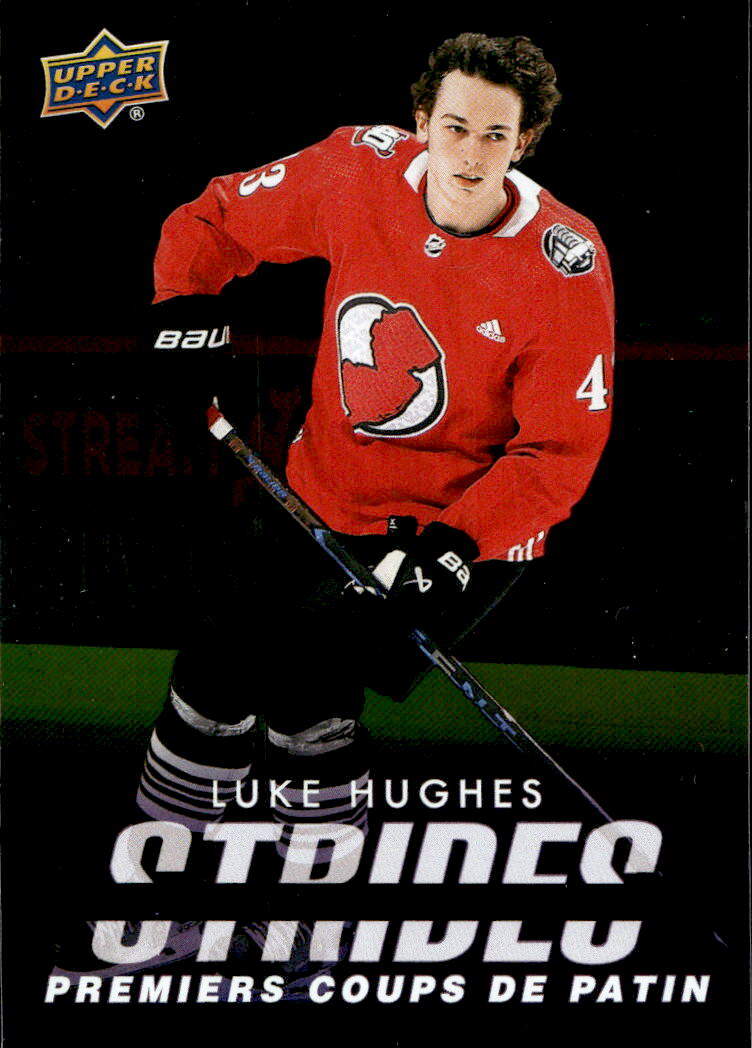 Initial Strides LUKE HUGHES 24-25 UD Tim Hortons Retrospective Rookies