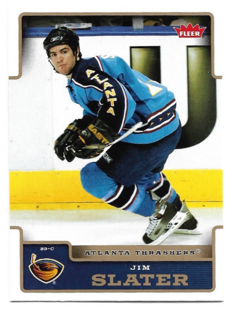 JIM SLATER 06-07 Fleer Hockey