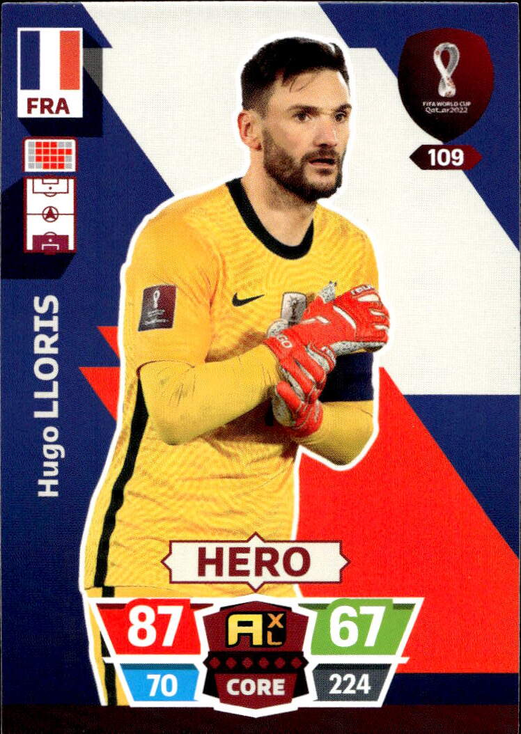 HUGO LLORIS Panini Adrenalyn XL World Cup 2022