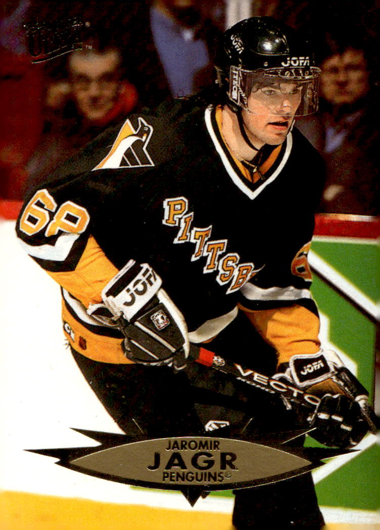 JAROMÍR JÁGR 95-96 Fleer Ultra (horší hrany)