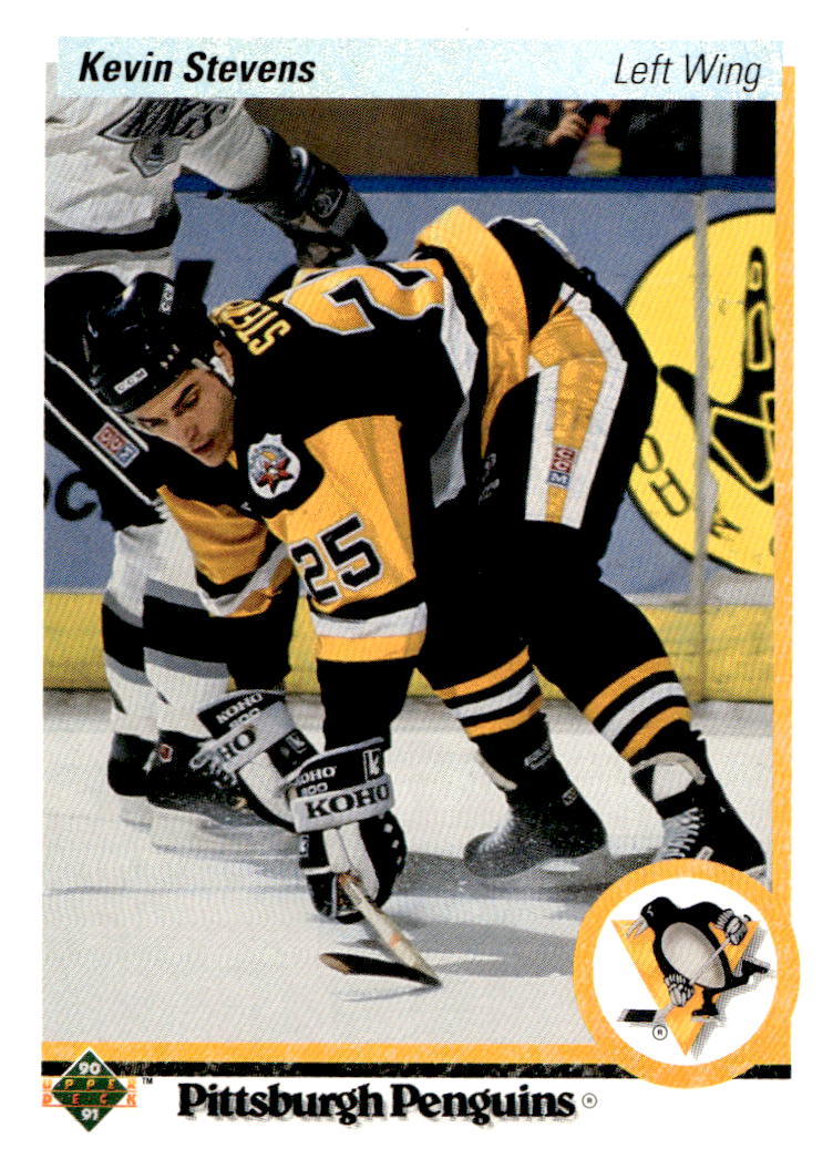 KEVIN STEVENS 90-91 Upper Deck