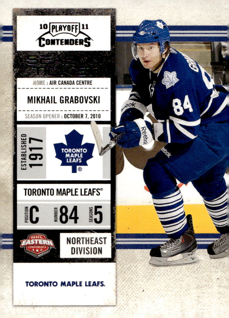 MIKHAIL GRABOVSKI 10-11 Panini Playoff Contenders
