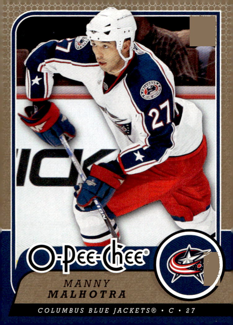 MANNY MALHOTRA 08-09 UD O-Pee-Chee OPC