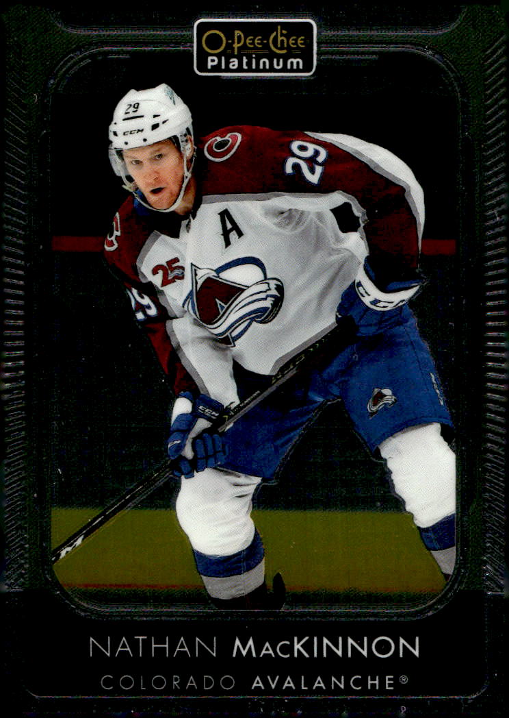 NATHAN MACKINNON 21-22 UD O-Pee-Chee OPC Platinum