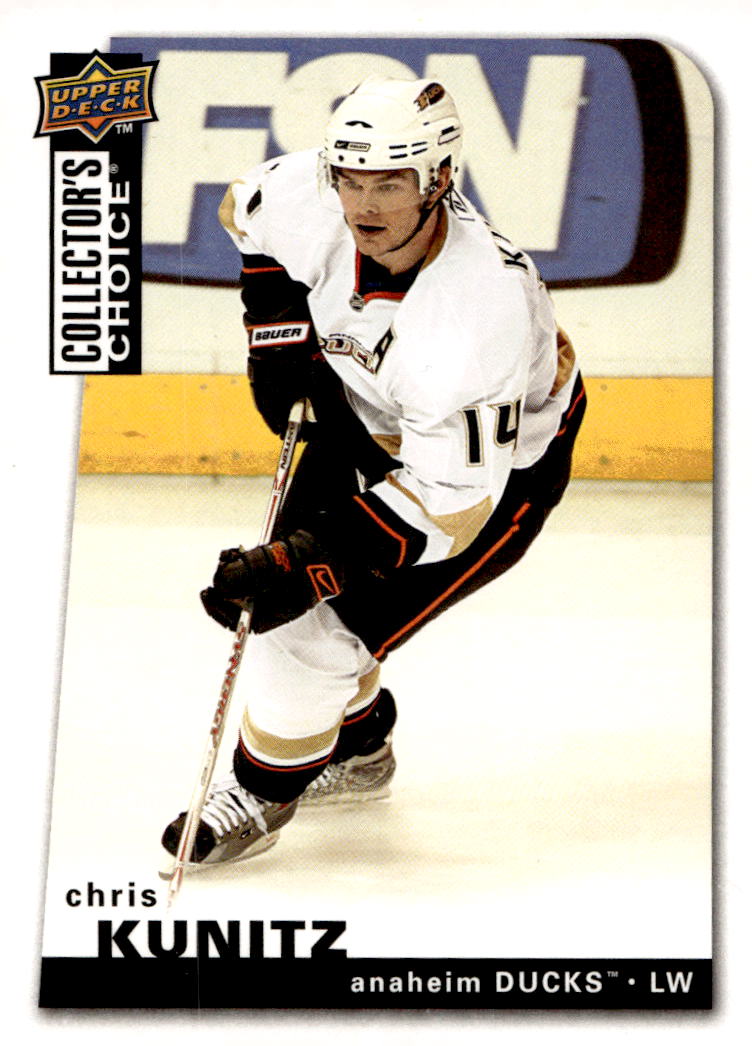 CHRIS KUNITZ 08-09 UD Collector's Choice
