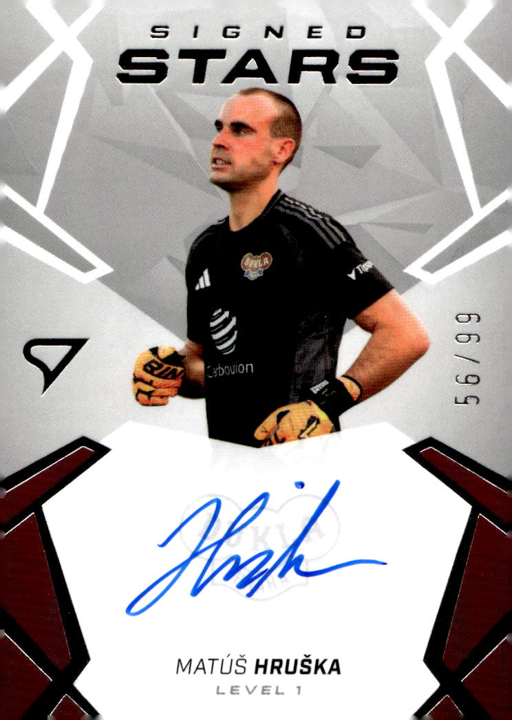 Auto Signed Stars Level 1 MATÚŠ HRUŠKA 24-25 SportZoo Chance Liga Série 2 /99