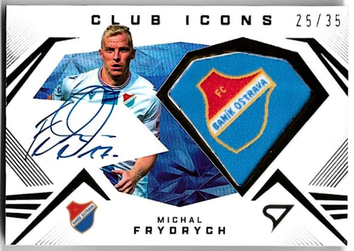 Auto Patch Club Icons MICHAL FRYDRYCH 24-25 SportZoo Chance Liga Série 2 /35