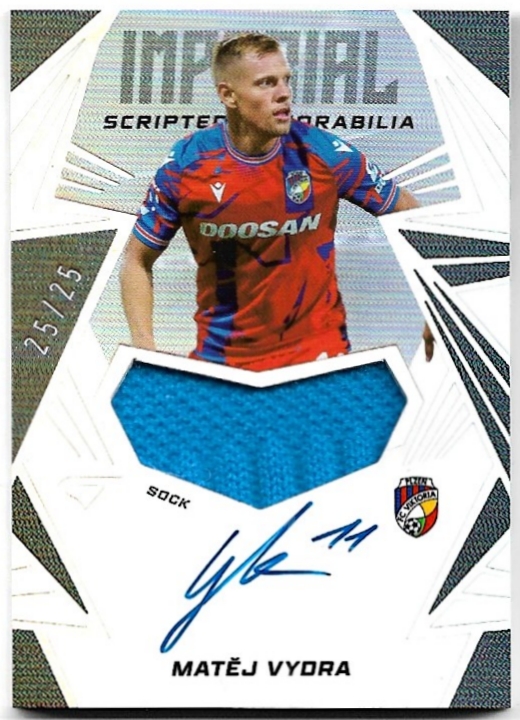 Auto Imperial Scripted Memorabilia MATĚJ VYDRA 24-25 SportZoo Chance Liga Série 2 /25