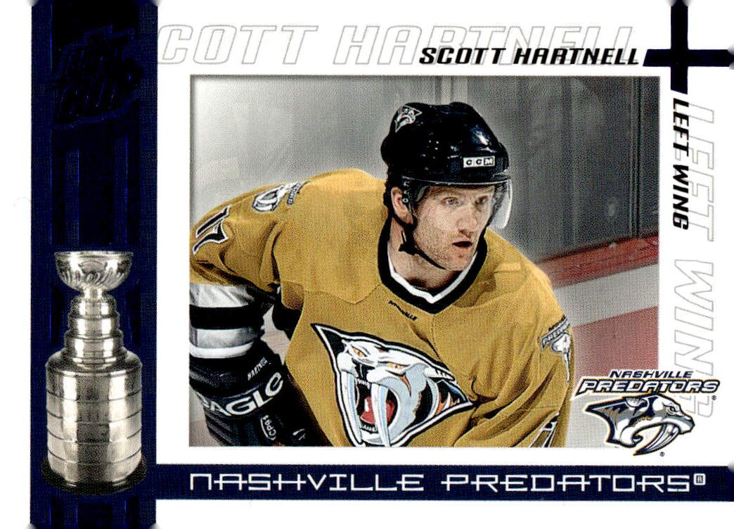 Blue SCOTT HARTNELL 03-04 Pacific Quest for the Cup /150