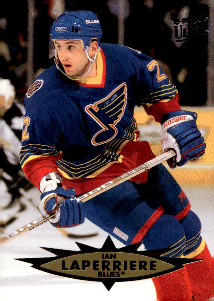 IAN LAPERRIERE 95-96 Fleer Ultra (světlé růžky)