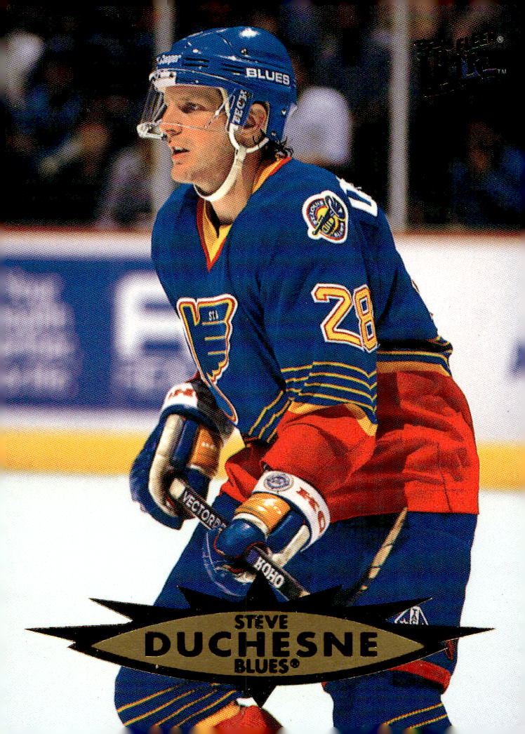 STEVE DUCHESNE 95-96 Fleer Ultra (světlý růžek)