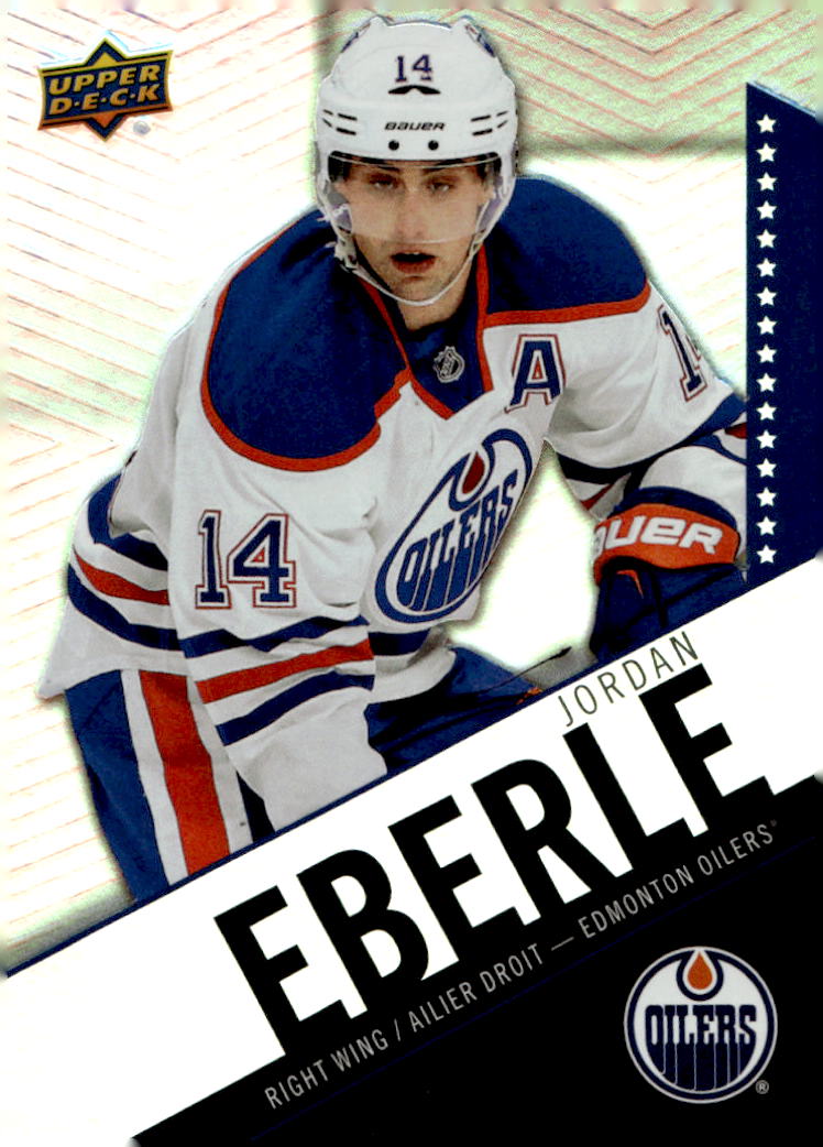JORDAN EBERLE 15-16 UD Tim Hortons Collector's Series