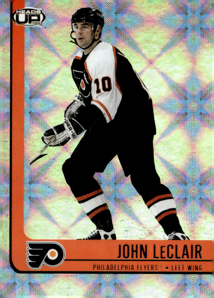 JOHN LECLAIR 01-02 Pacific Heads Up (trocha barvy na kartě)