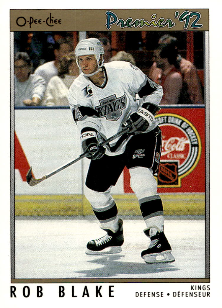 ROB BLAKE 91-92 O-Pee-Chee Premier