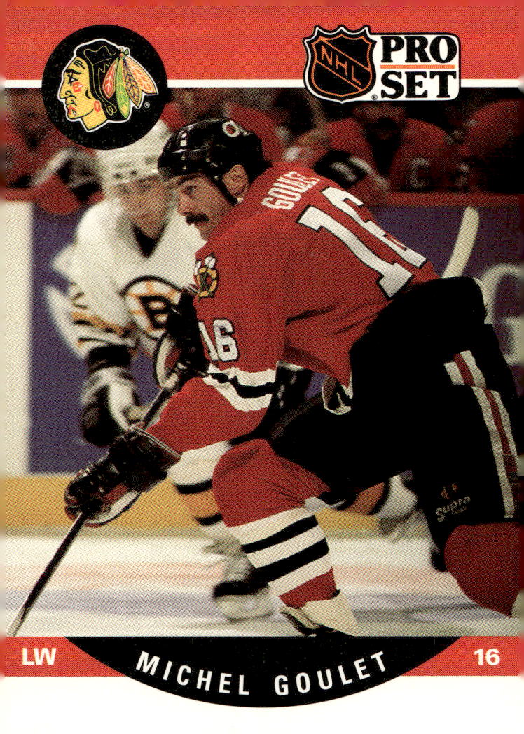 MICHEL GOULET 90-91 Pro Set