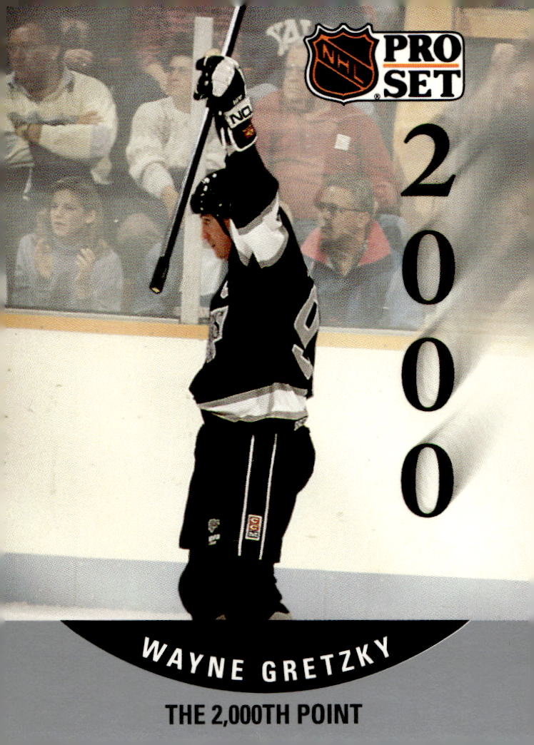 The 2000 Point WAYNE GRETZKY 90-91 Pro Set
