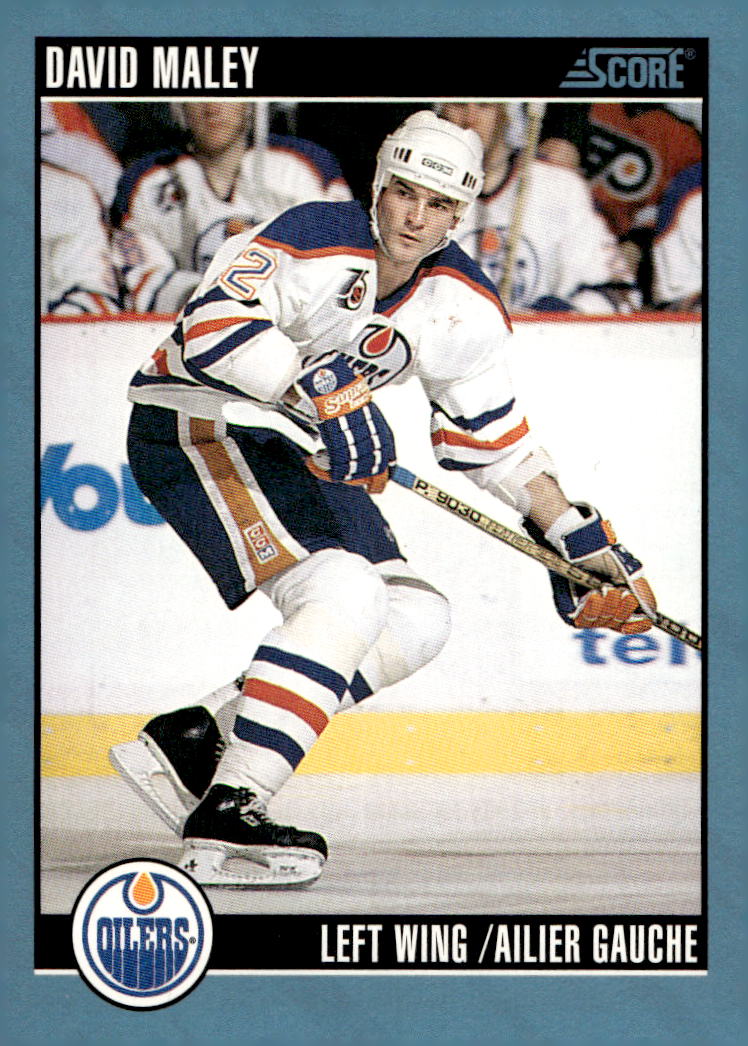 DAVID MALEY 92-93 Score Canadian