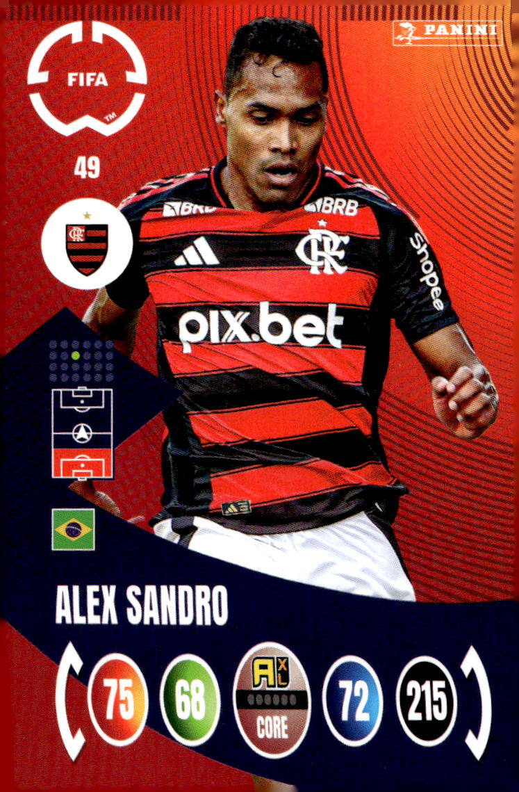 ALEX SANDRO 2025 Panini Club World Cup