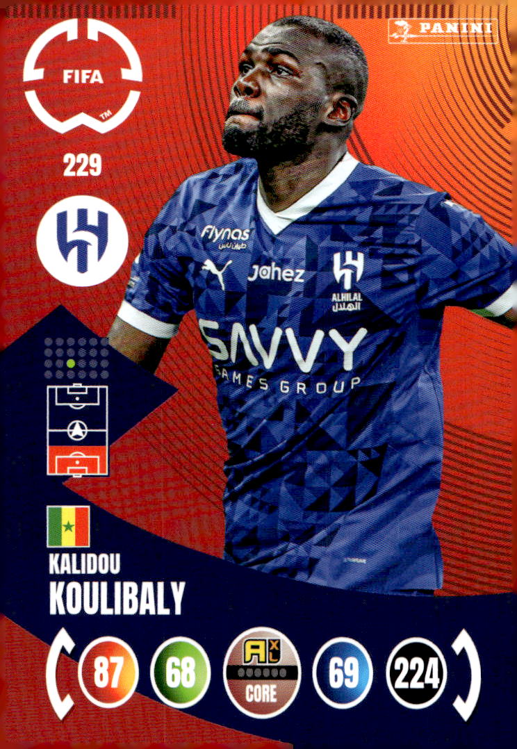 KALIDOU KOULIBALY 2025 Panini Club World Cup
