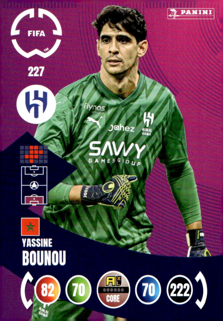 YASSINE BOUNOU 2025 Panini Club World Cup