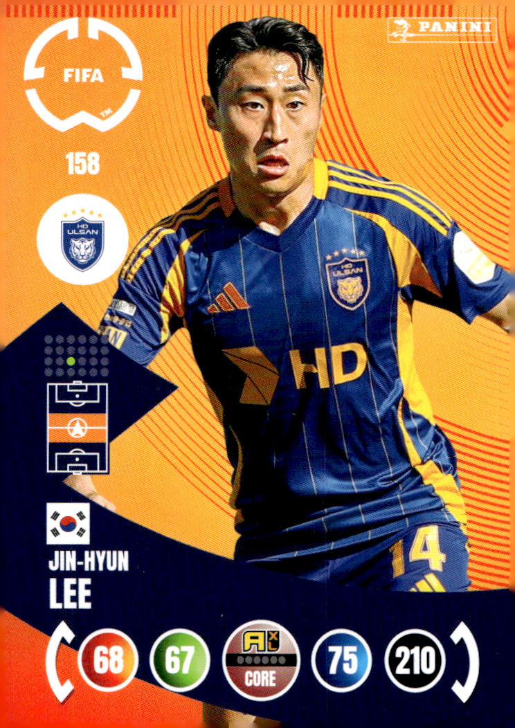 JIN-HYUN LEE 2025 Panini Club World Cup