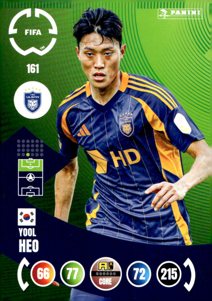 YOOL HEO 2025 Panini Club World Cup