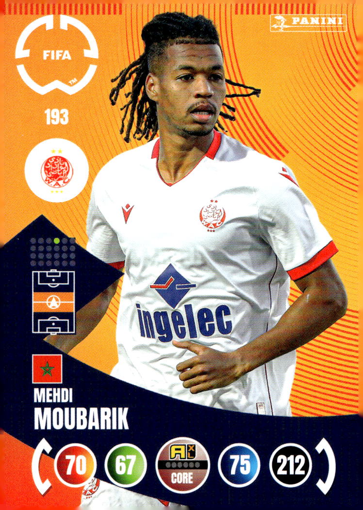 MEHDI MOUBARIK 2025 Panini Club World Cup