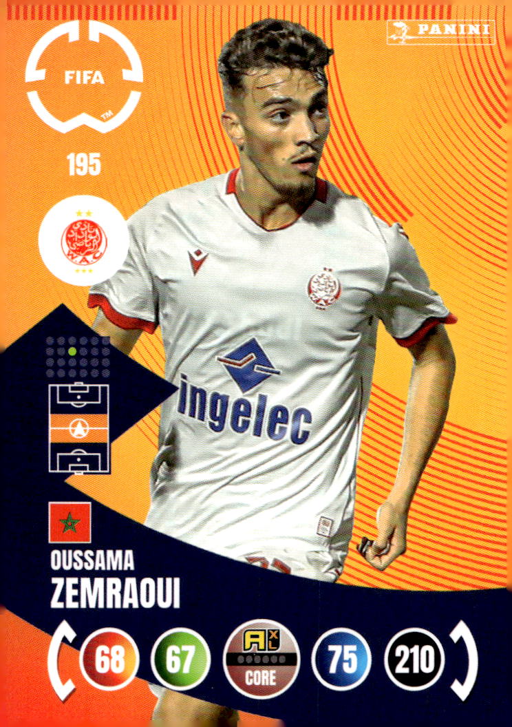 OUSSAMA ZEMRAOUI 2025 Panini Club World Cup